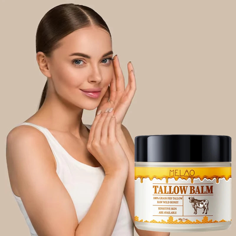Private Label Handmade Whipped Tallow Balm (Unscented/Herb-Infused)