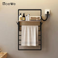 Hotel Wall Mount Stainless Steel Towel Heater Rail Bathroom Heated Electric Towel Radiator Towel Warmer Drying Rack