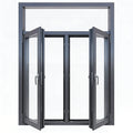 High Quality Modern Style Double Glazing Glass Soundproof Thermal Insulation Aluminum Alloy Glass Casement Windows for Home
