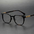 Vintage River Eyewear Luxury Acetate Optical Frame Spectacles Solid Pattern Lens Glasses for Men and Women