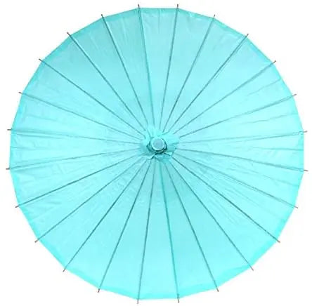 Wholesale Guansen Handmade Digital Printing Round Chinese Straight Custom LOGO Outdoor Wedding Sun Colorful Paper Umbrella