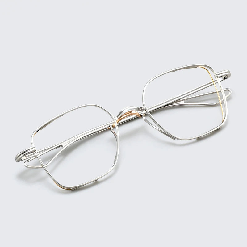 Top Selling Ultra Light Unisex Spectacle Frames Titanium Eyewear Frame Optical Glasses Women Men Luxury Eyeglasses