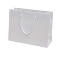 Wholesale Custom Design Add Logo Available White Matte Lamination Paper Shopping Packaging Christmas Gift Bag