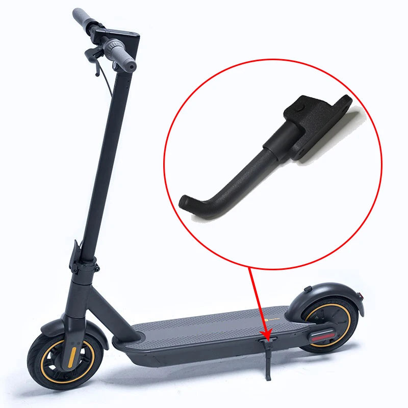 New Image Durable Parking Stand Kickstand for MAX G30 G30D Electric Scooter Foot Support DIY Replacement Scooter Spare Parts