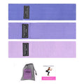 Wholesale Custom Logo Home Workout Gym Bands Elastic Exercise Bands for Women and Men's Booty Training