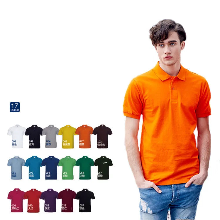 Fengway Custom Cotton T Shirts Blank Plain Polo Shirts Embroidery Printing Golf Polo T-Shirts for Men
