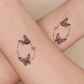 Juice Ink Butterfly Temporary Henna Tattoo Sticker Waterproof Temporary Hand Makeup Tatu Tatuaje for Body