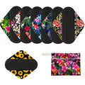 Reusable Sanitary Pads Graphene Absorption Capacity Non-slip Washable Panty Liners Soft Cloth Menstrual Pads for Women
