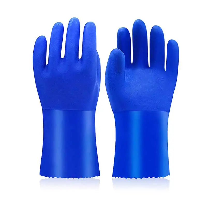 Manufacturer's Oil Resistant Fully Immersed Plastic slip Resistant  Wear-resistant  Acid and Alkali  Gloves