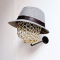 Factory Wholesale Gold Color Display Store Egg Wire Mannequin Head for Hat