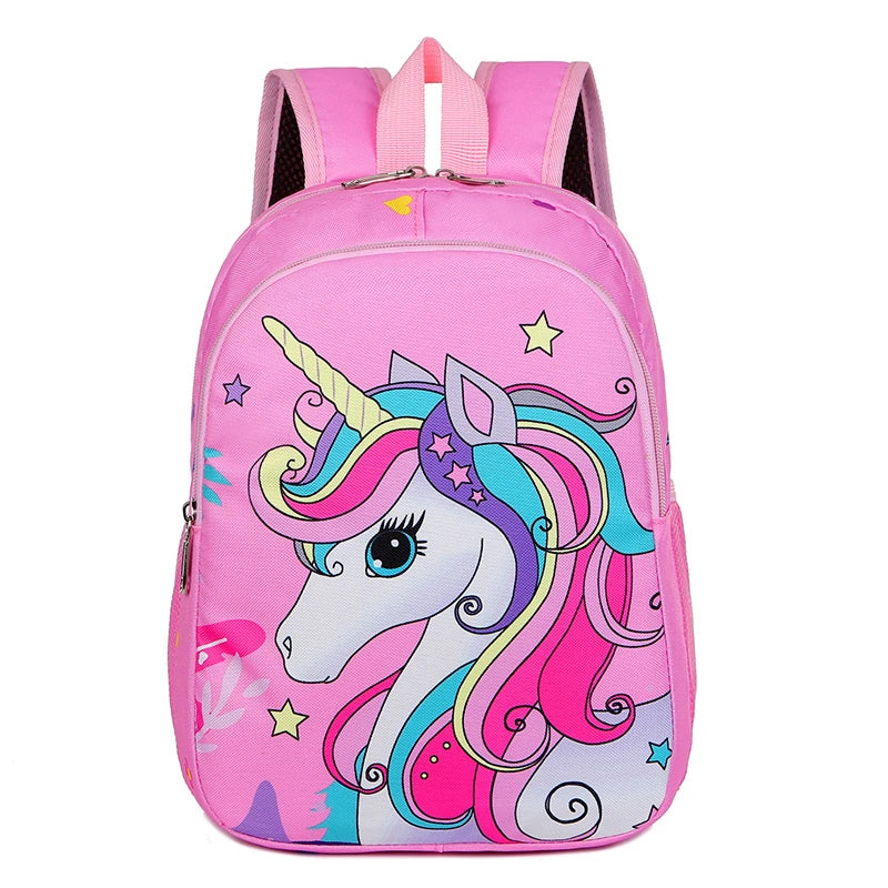 Wholesale Hot Sale Cute Cartoon Kids Backpack Pink Unicorn School Bag for Girls