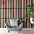 Akupanel Wood Acoust Wall Panel Wood Acoustic Slat Wall Panel Akupanel Acoustic Panel Wooden for Function Room