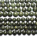 Wholesale Natural Russian Serpentine 6mm 8mm 10 mm Smooth Round Loose Beads for Jewelry Making