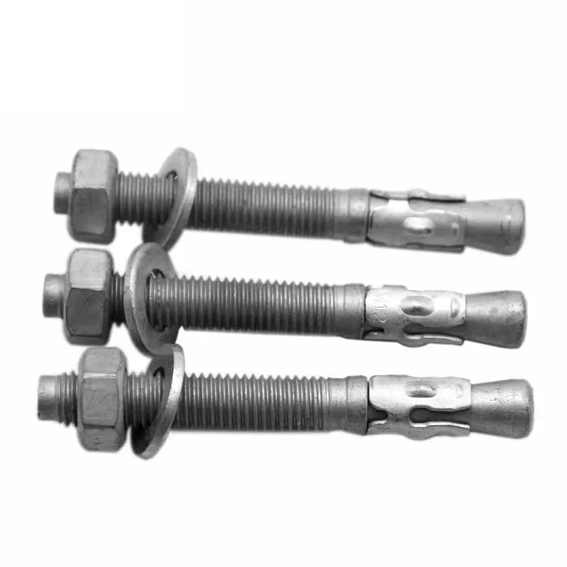 HDG Carbon Steel 4.8 Grade 8.8 Expansion Wedge Bolt Concrete Anchor with High Strength