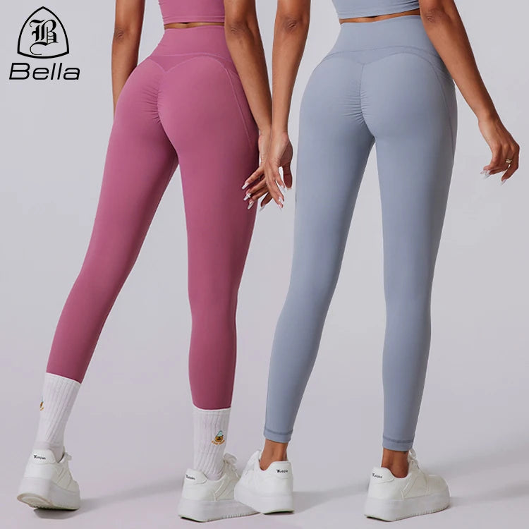 OEM Custom Scrunch Butt Yoga Leggings Para Mujer Women Workout Leggings Gym Fitness Activewear Yoga Legging Pants