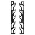 DCHOA Customize Logo Alloy Steel Wall Mounting Wrap Vinyl Roll Storage Rack Holder
