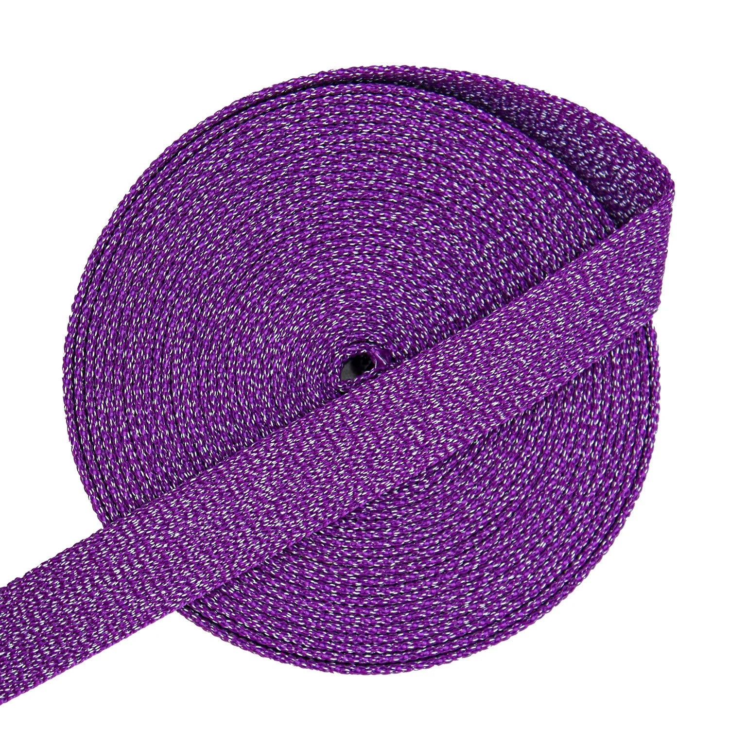 Manufacturers Custom Color New Fashion 25mm Nylon Webbing Band Reflective High Quality Reflective Webbing