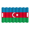 30x70cm New Sale Single Side Azerbaijan Hand Scrolling Banner For Special Event