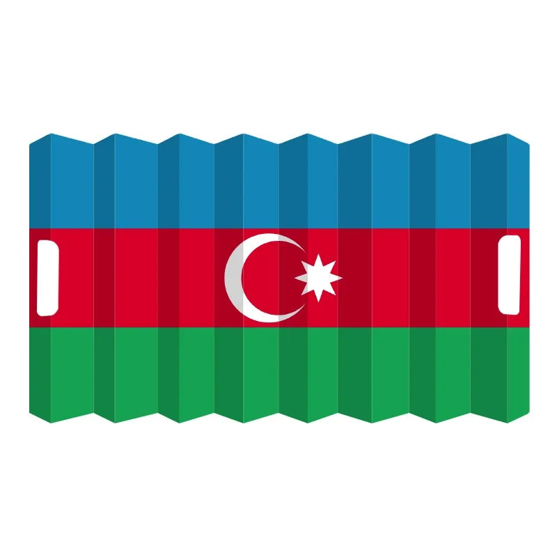 30x70cm New Sale Single Side Azerbaijan Hand Scrolling Banner For Special Event