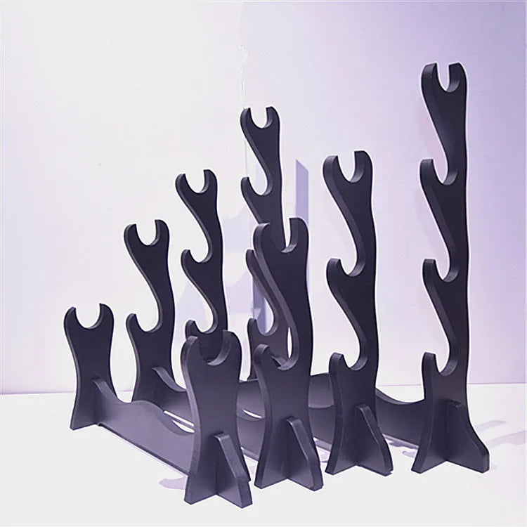 Solid Wood Longquan Sword Holder Sword Holder Home Display Sword Holder