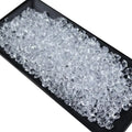 Reusable Clear Mini Ice Cubes Artificial Acrylic Ice Cubes 3D Rock Whisky Drink Display Photography Props Wedding Party Decor
