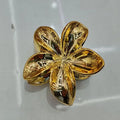 8 CM Hollow Egg Flower Hair Clip Metal Disc Hair Clip Women's High-end Shark Clip Hair Accessories for Wholesale N25011