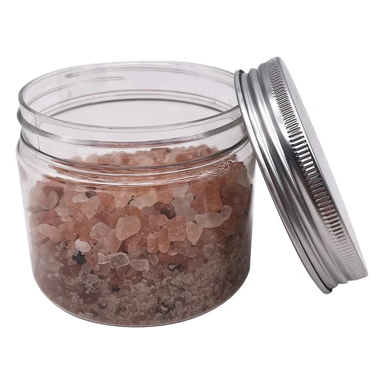 PET Plastic Jars Food Packaging Flower Tea Candy Biscuit