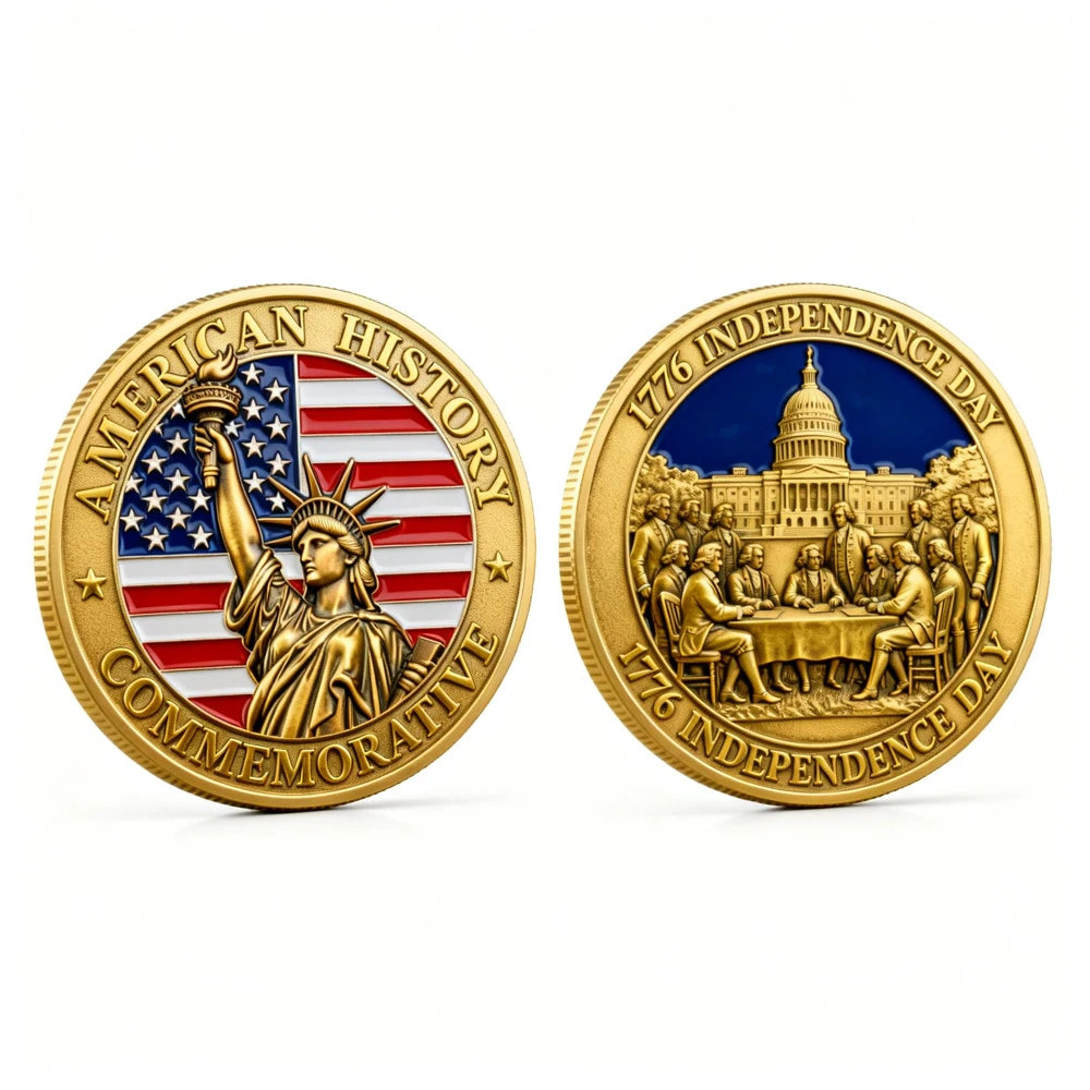 Trending Factory Supply Custom 3D 2D Coin Double-sided Metal Soft Enamel Uv Printing Challenge Coins
