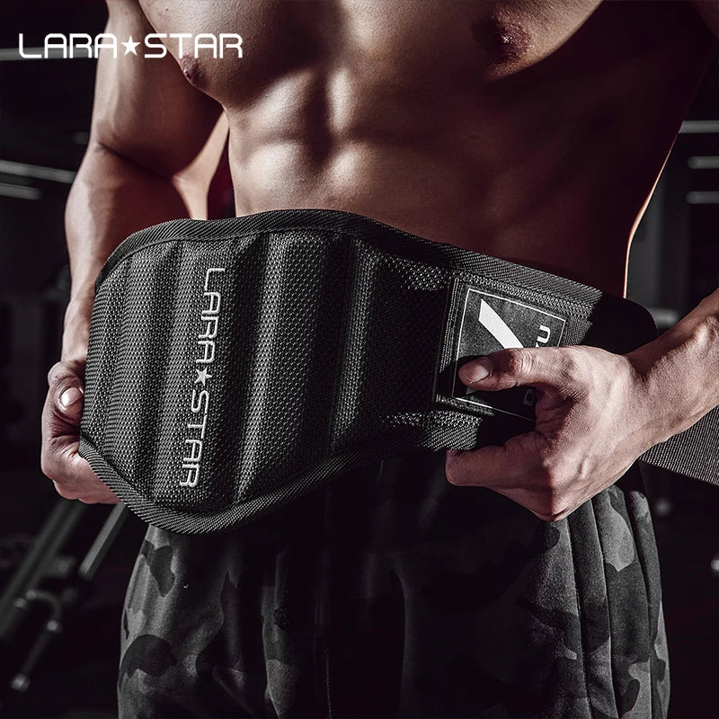 LS0885 Sports Weightlifting Nylon Gym Belt for Weight Lifting Made From Durable EVA Material