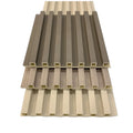 Fireproof Moisture Proof WPC Grid Panels Custom Size for Home Renovation Wall Ceiling Decoration Eco Friendly