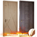 Foshan Fire protection Door Manufacturer Porte En Bois Pour Chambre House Fire Doors With Frames Walnut Wooden Fireproof Doors