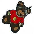 Wholesale Bear Embroidery Chenille Patch