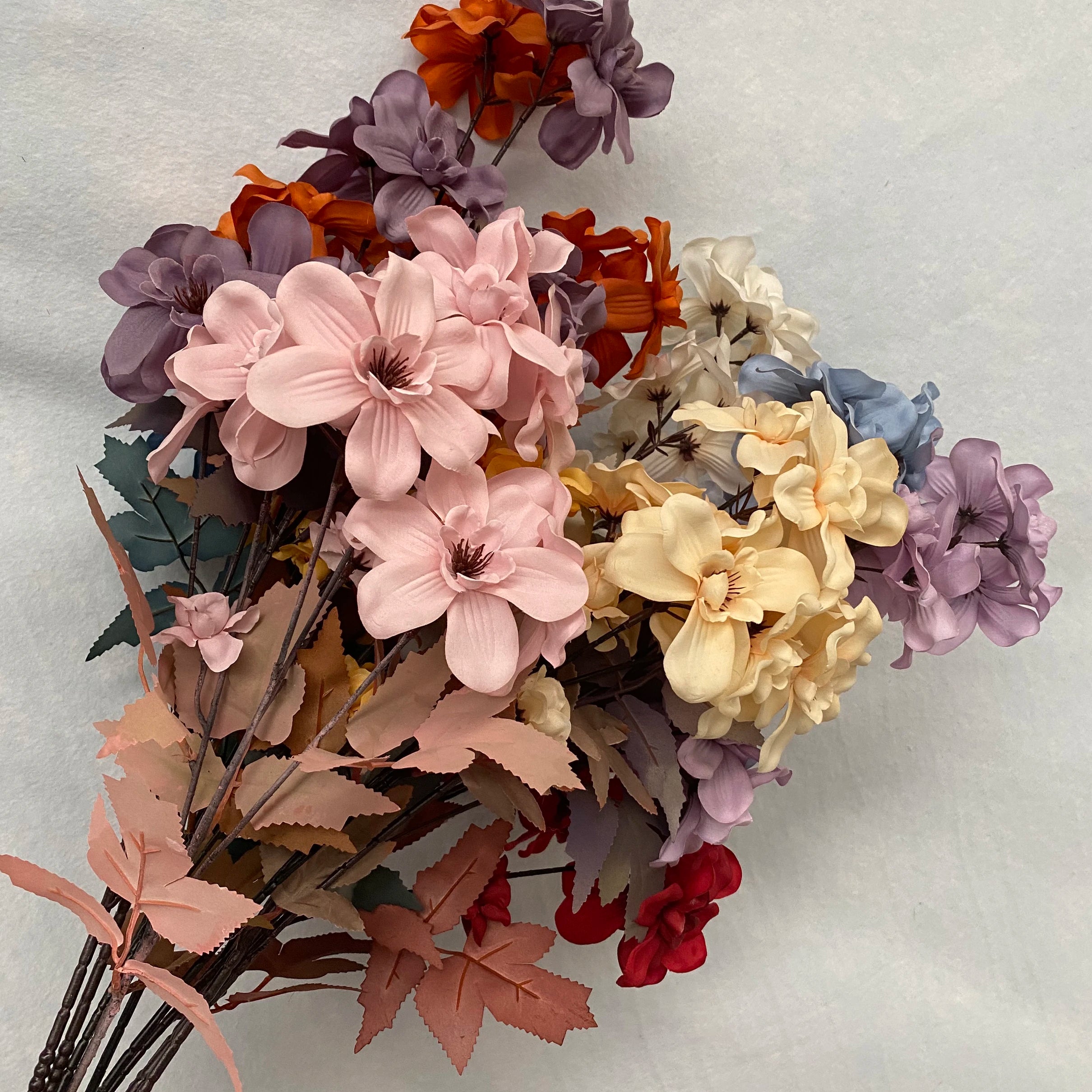 Factory Direct Sales Long Branch Cang Orchid Freesia Wall Hanging Dekoration Mariage
