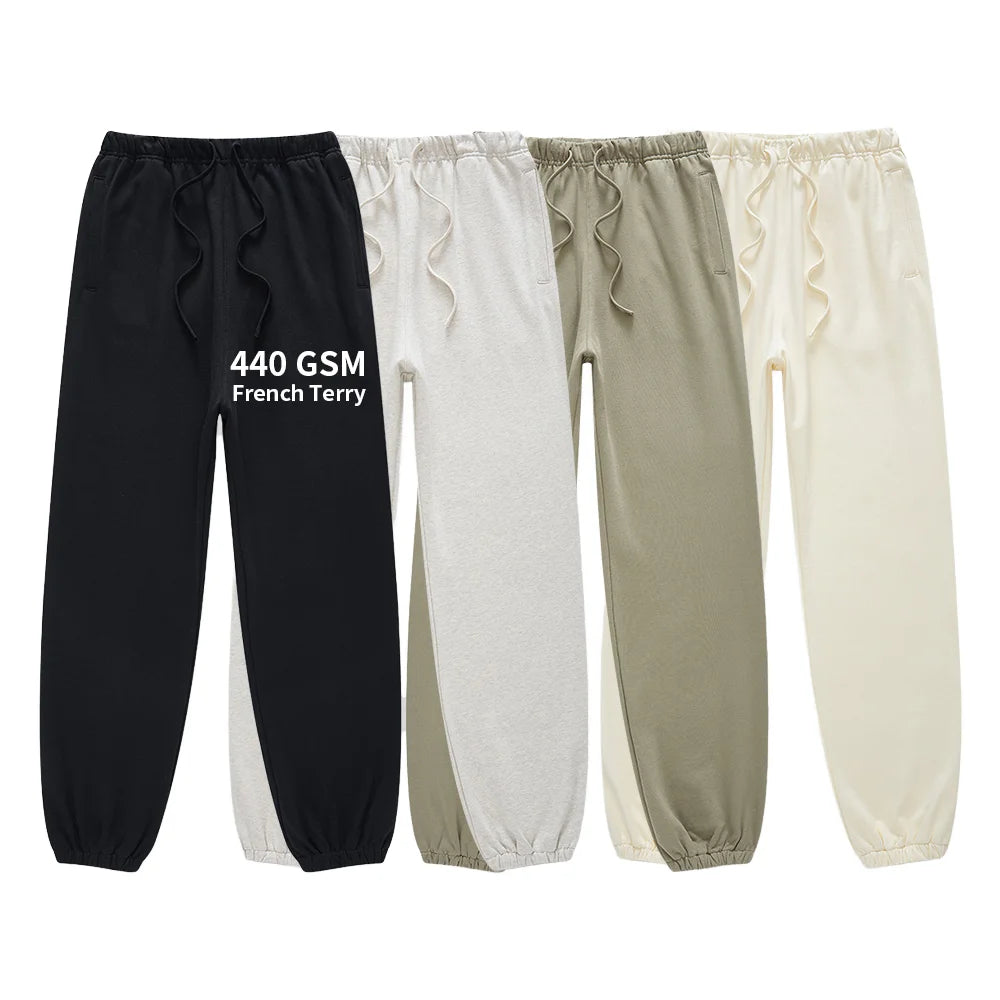 Can Custom Design Embroidery Print Men's Plus Size Pants Sports Sweatpants Unisex Hot Sale Sweatpants