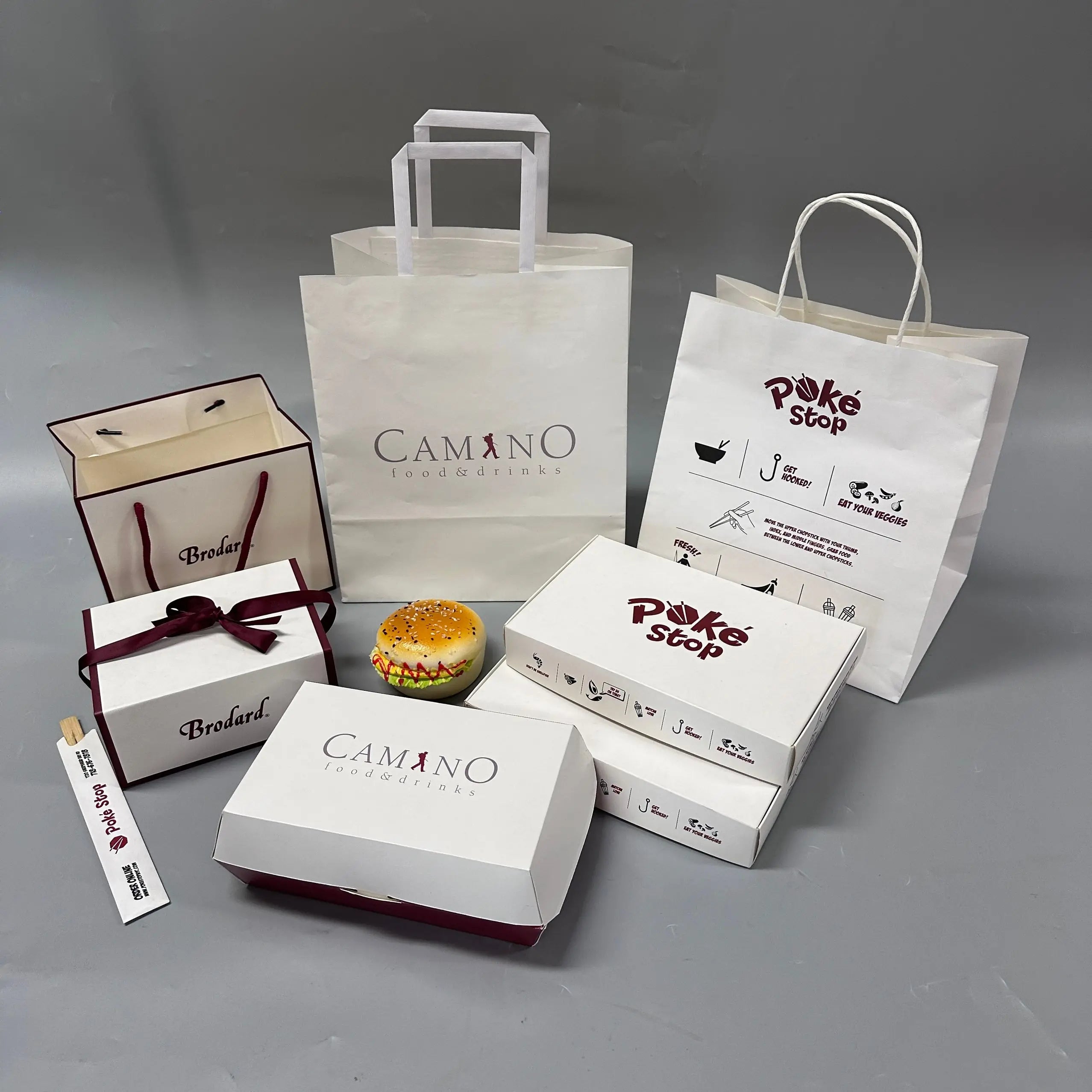 Customizable Foldable Takeaway Packaging  Customization Disposable Round Food  Frozen White Kraft Paper Custom Food Packaging