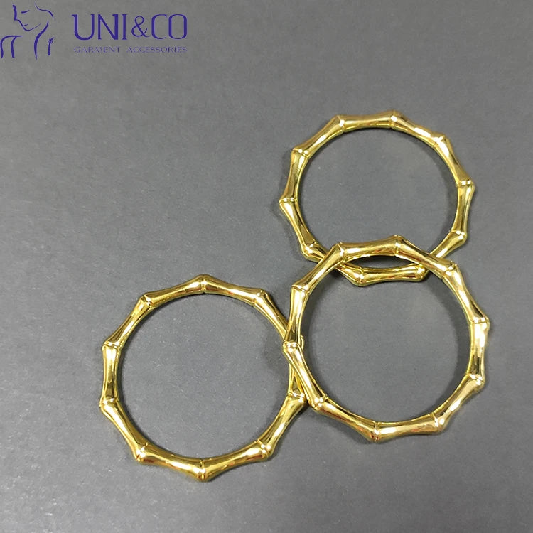 High Quality Zinc Alloy Nickel-Free Swimwear O Ring Bikini Connector Swimsuit DIY Accessories