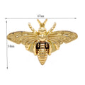 New Bee Shape 47x34mm Light Gold Clasp Bag Metal Lock Handbag Lock