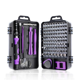 115 in 1 with Carry Case Flat Head Precision Screwdriver for Set Laptops Mobile Phone Watch Repair Tools