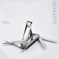 5 in 1 Multifunctional Foldable Nail Clipper Stainless Steel Clipper Set Trimming Cutter Nail Clippers