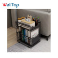 WELLTOP Modern Steel Sliding Storage Drawer Wire Basket Two-tier Combined Storage VT-09.442 Metal Multifunction for Hotels