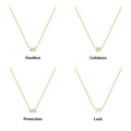 925 Sterling Silver Fashion Jewelry Necklaces Angel Number 111 333 444 777 Zircon Gold Plated Necklaces for Women Men