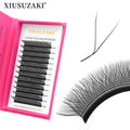XIUSUZAKI Eyelash Extension Pre Made Fan Clover Eyelash Extension OEM Private Label L/LU/M Curl YY Lash Extension