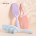 Magic Massage tangle Detangling Hair Brushes Costom logo Detangling Paddle Hair Brush tangle Detangler for Wet Dry Scalp Massage