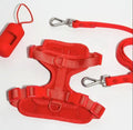 Manufacturer Direct Sale Hot Dog Harness Set Luxury Fashion Nylon Pet Vest Breakaway Leashes XS XL Size 9 Nice Colors Summer MegaBDM