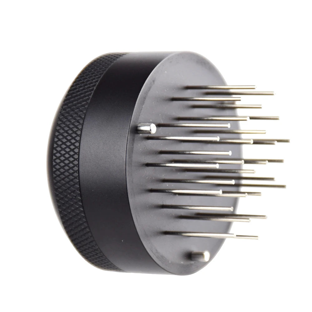 Customized Wholesale 51mm 53mm 58mm Needle Coffee Distribution Tool Tamper Coffee Powder Distributor Hammer Coffee Accessories