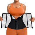 Women's Double-Layer Silver Ion Sweat Belt Custom Logo Waist Trainer for Sauna Fitness Slimming Waist Trimmer