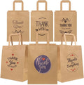 Large Brown Kraft Thank You Bags Gift Packaging Paper Bags for Small Business Boutique