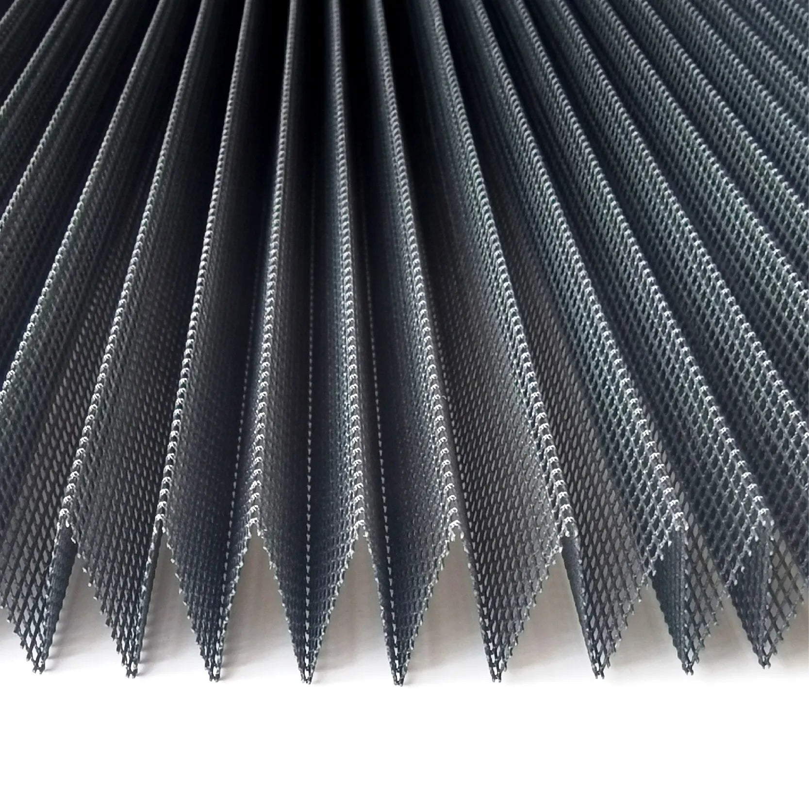 Modern Hotel Retractable Windows & Doors Pleated Screen Polyester Pleated Mosquito Net & Insect Window Mesh
