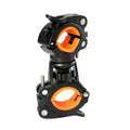 360 Degree Rotatable LED Torch Headlight Bike Lamp Holder Quick Release Mount for Bicycle Pump Stand Accessory Bracket