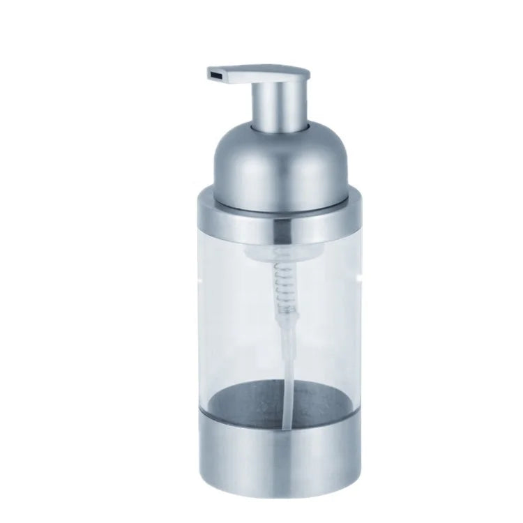 Customized 16Oz for Clear Plastic Bottle Acrylic Liquid Pump Dispenser for Bathroom Accessory Plastic Soap Lotion 100pcs